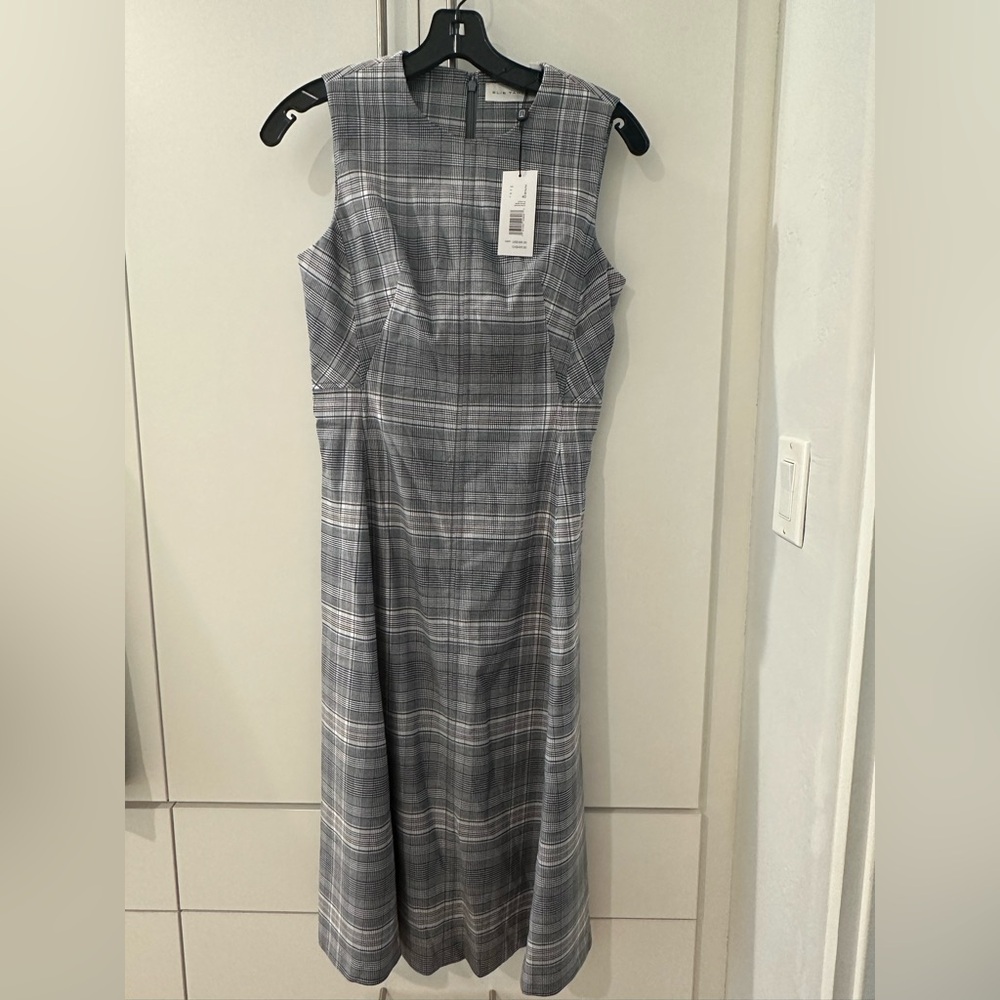 Nwt Elie Tahari Paige plaid dress